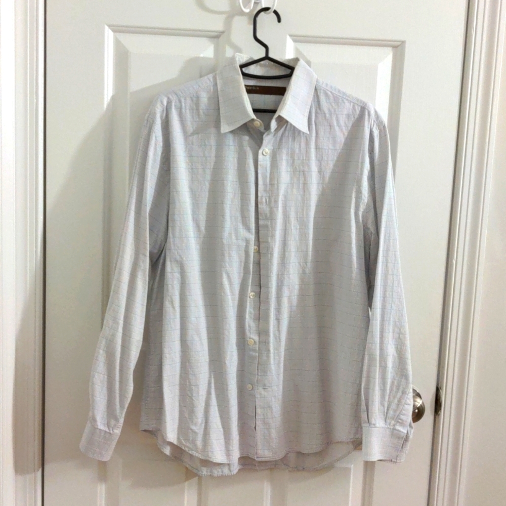 White Button Down Button Up - image 1